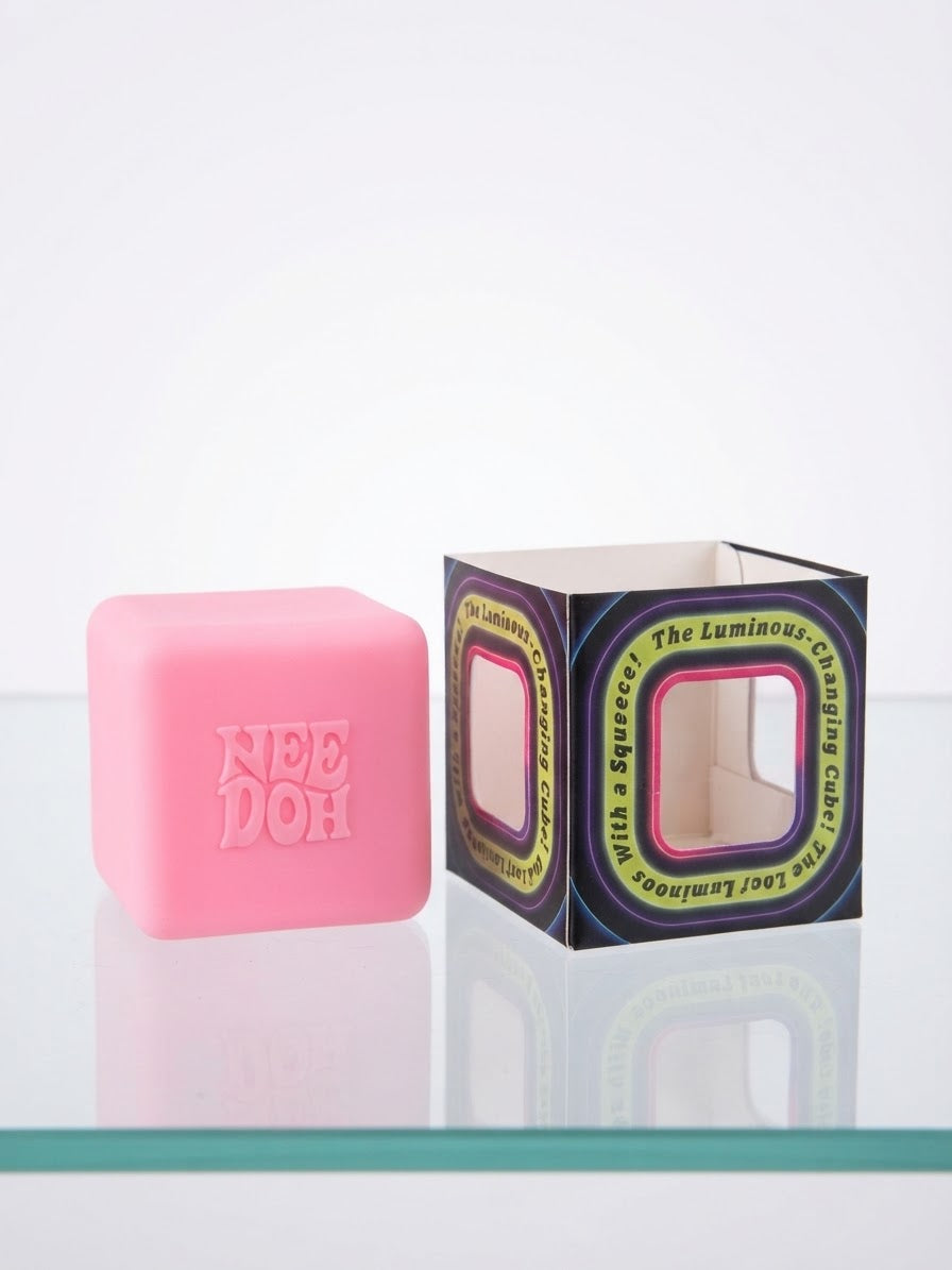 Glow In The Dark Squishy Cube