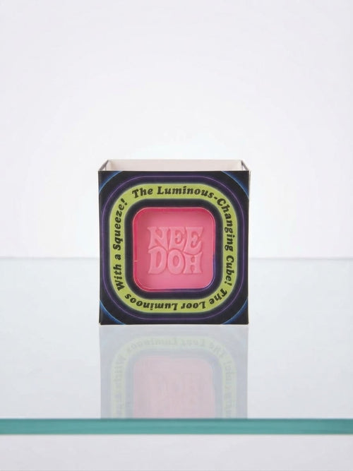 Glow In The Dark Squishy Cube